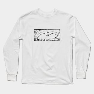 Airplane Hanger Long Sleeve T-Shirt